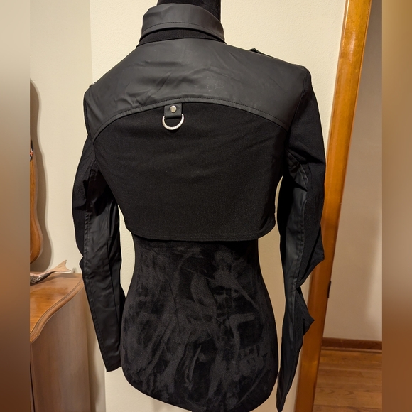 Lip service Gangsta Pranksta Gothic punk zip shrug bolero jacket - Picture 3 of 7